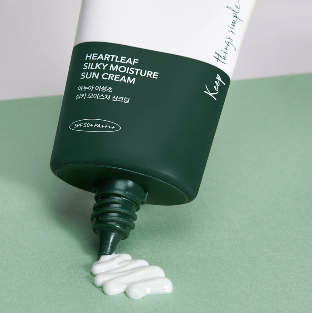 Heartleaf Silky Moisture Sun Cream SPF 50+ PA ++++